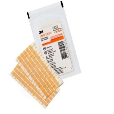 قیمت و خرید چسب بخیه 3M مدل Steri-Strip سایز 6×100 میلی‌متر | ترمیم مطمئن زخم بدون بخیه