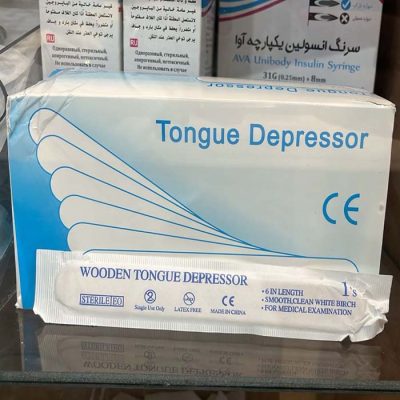 قیمت و خرید آبسلانگ چوبی تک استریل چینی 100 عددی
