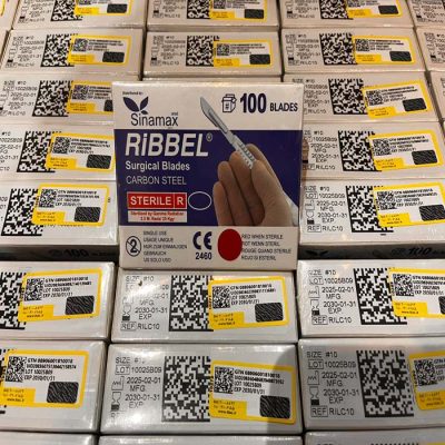 قیمت و خرید تیغ بیستوری شماره 10 ریبل (Ribbel) | Scalpel Blade No.10