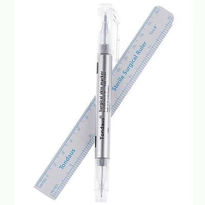 قیمت و خرید ماژیک جراحی دوطرفه خط‌کش‌دار تندوس | Tendus Surgical Marker